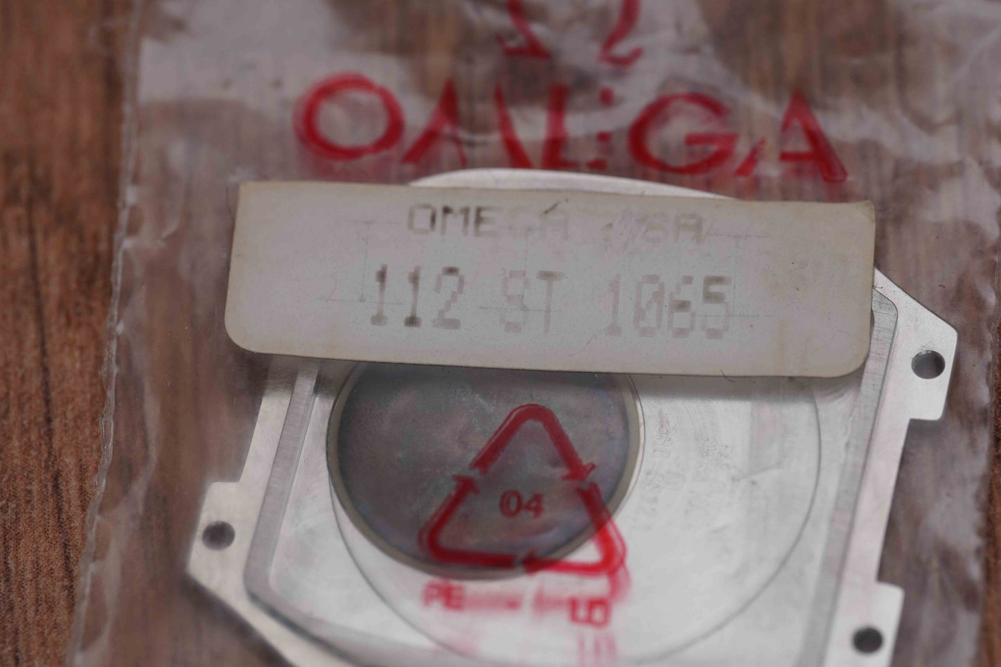 Omega case back 112ST1065