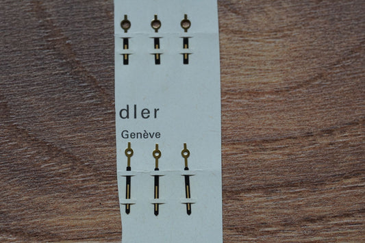 Omega hand cal 1315 Hour & minute - gold & black