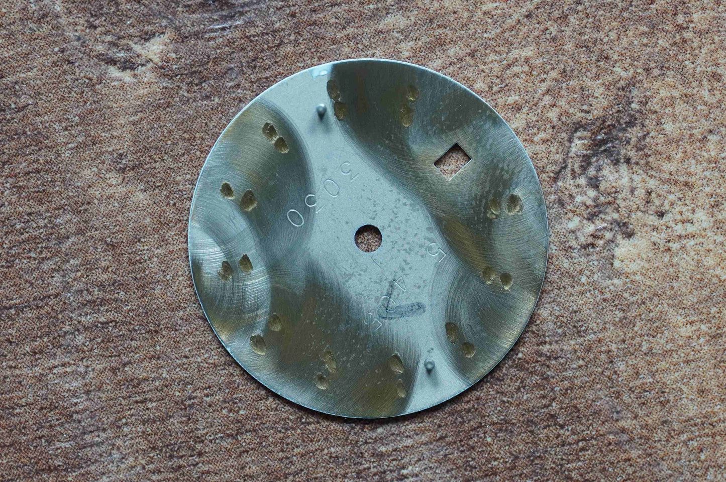 Omega Dial Seamaster 120m - 596.1501 - white incl. steel hands