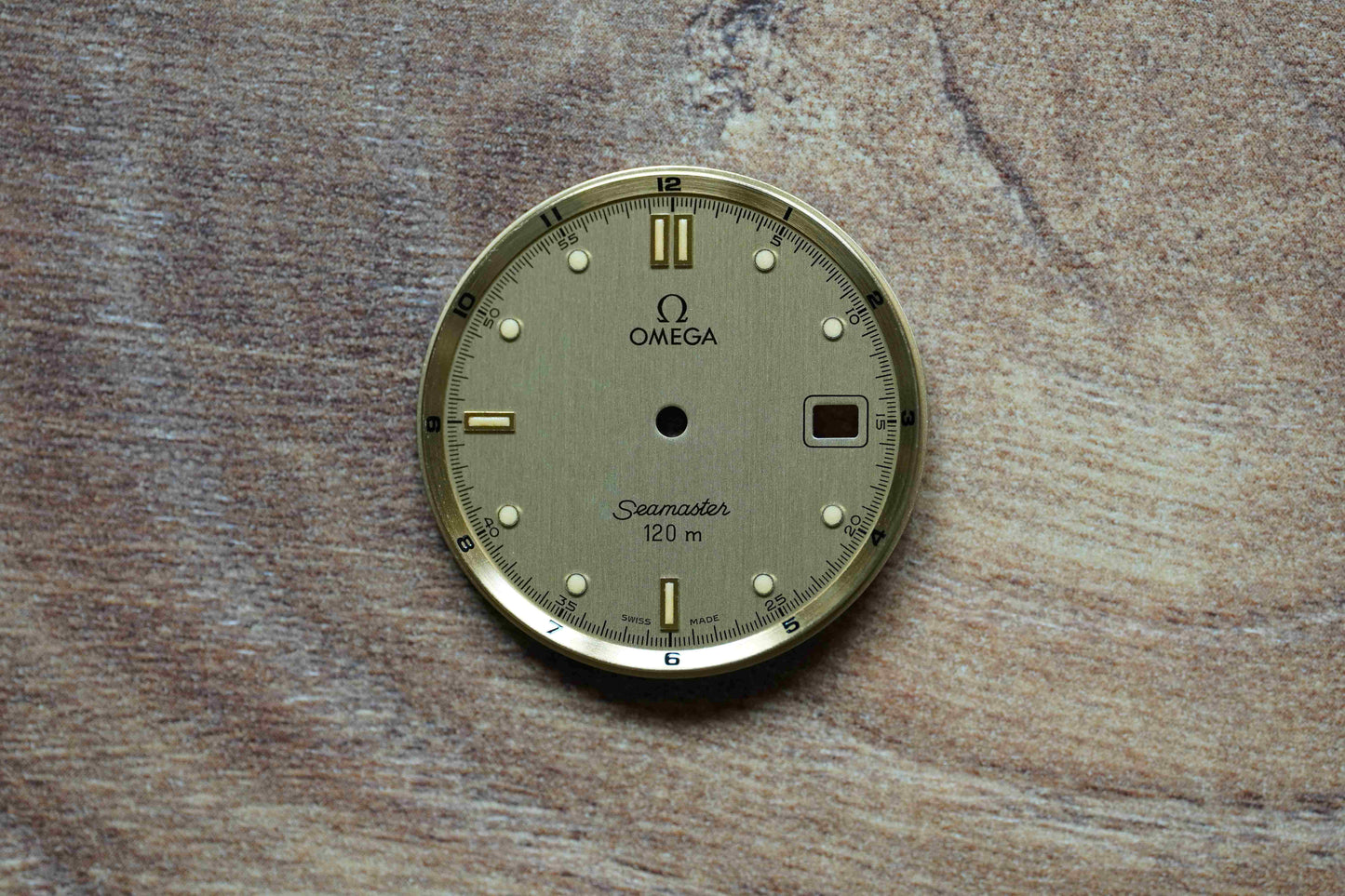 Omega Dial Seamaster 120m - 196.1501 - gold incl. gold hands