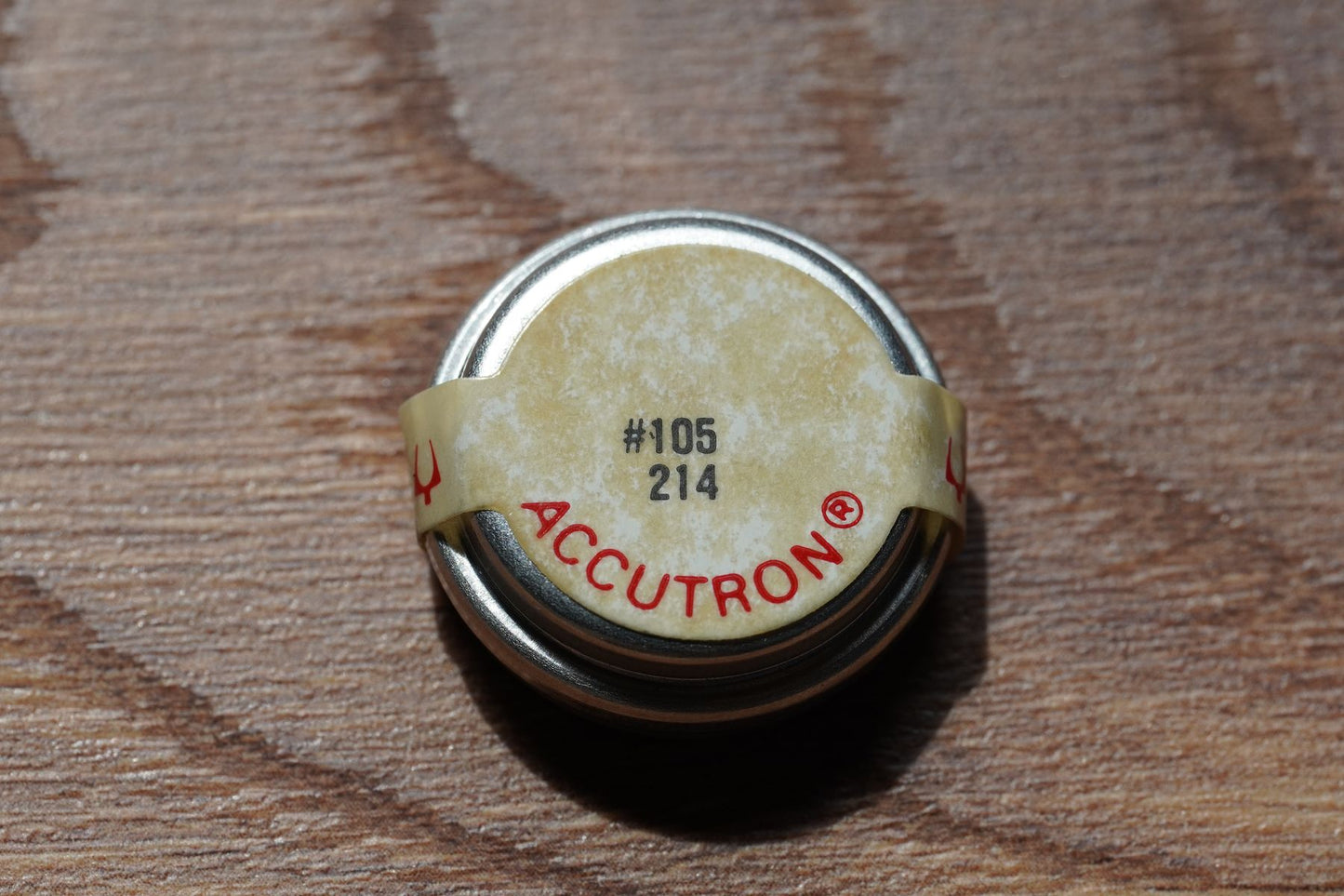 Bulova cal 214 part 105 Third wheel & pinion