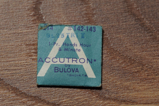 Bulova cal 214 part 142-143 Hands hour & minute SL25TRIT