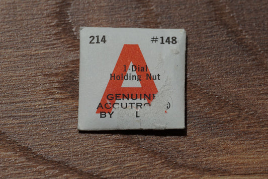 Bulova cal 214 part 148 Holding nut
