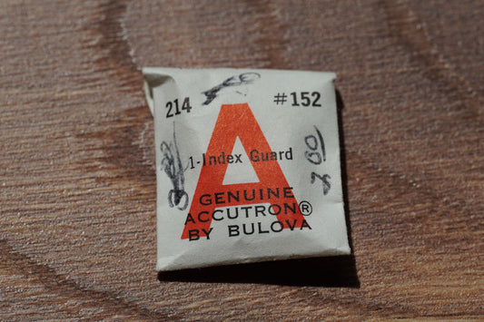 Bulova cal 214 part 152 Index guard