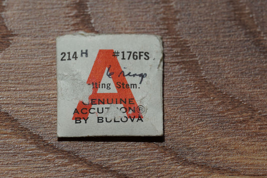 Bulova cal 214 part 176FS Setting stem