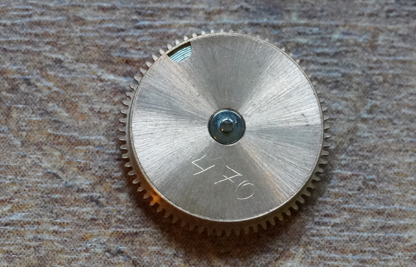 Omega cal 470 part 1200R Barrel with arbor & mainspring