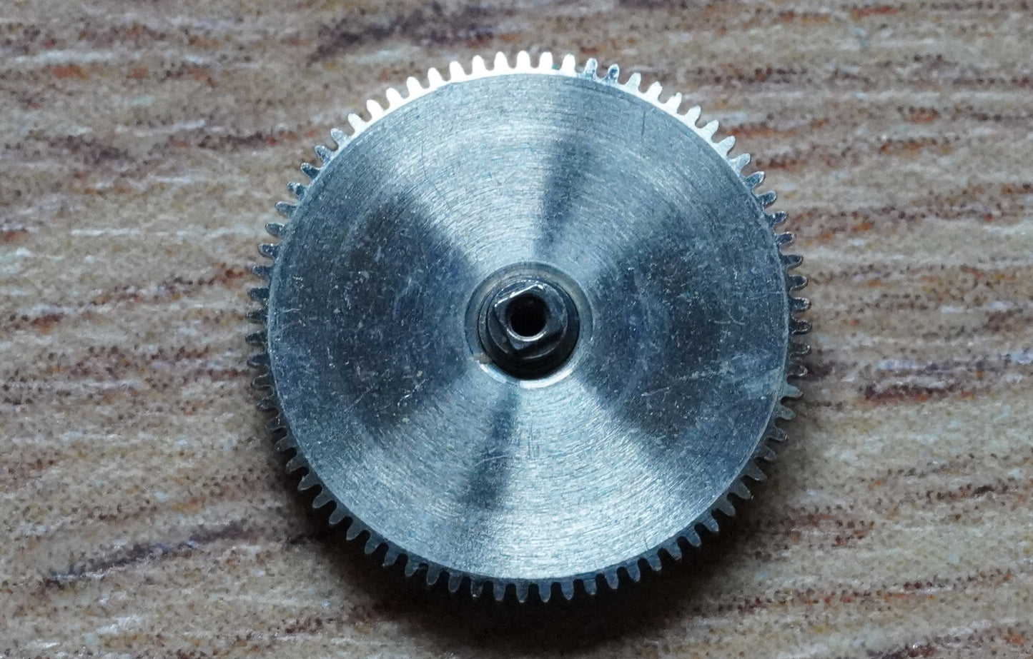 Omega cal 710 part 1200R Barrel with arbor & mainspring steel