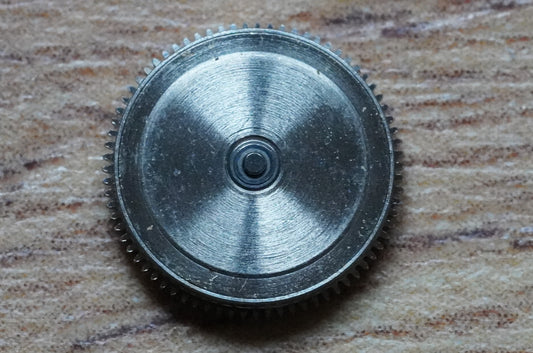 Omega cal 710 part 1200R Barrel with arbor & mainspring steel