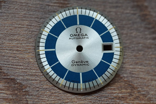 Omega Dial Genève Dynamic - 566.015 - blue