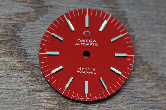 Omega Dial Genève Dynamic - 566.015 - red