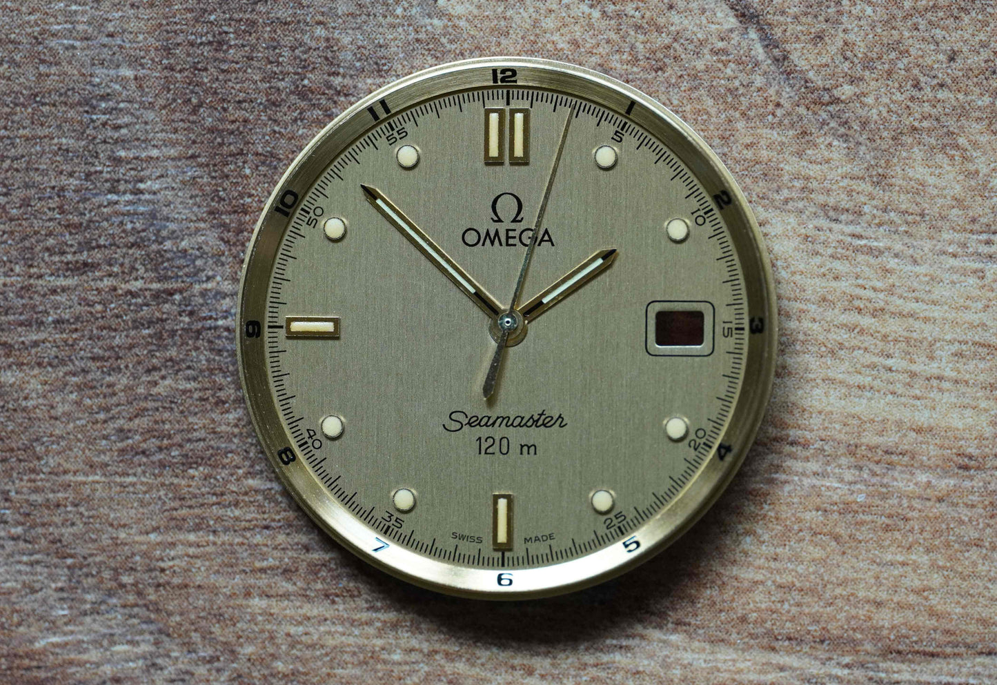 Omega Dial Seamaster 120m - 196.1501 - gold incl. gold hands