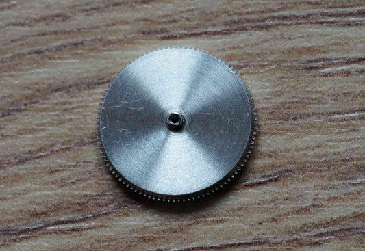 Omega cal 1010 part 1200R Barrel with arbor & mainspring steel
