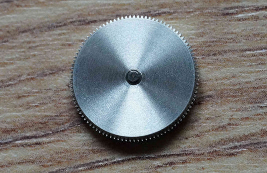 Omega cal 1010 part 1200R Barrel with arbor & mainspring steel