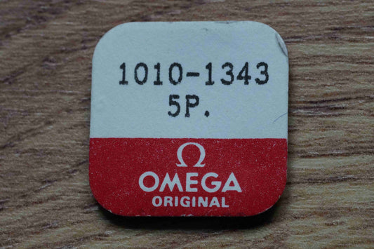 Omega cal 1010 part 1343 cap jewel for balance, upper and lower