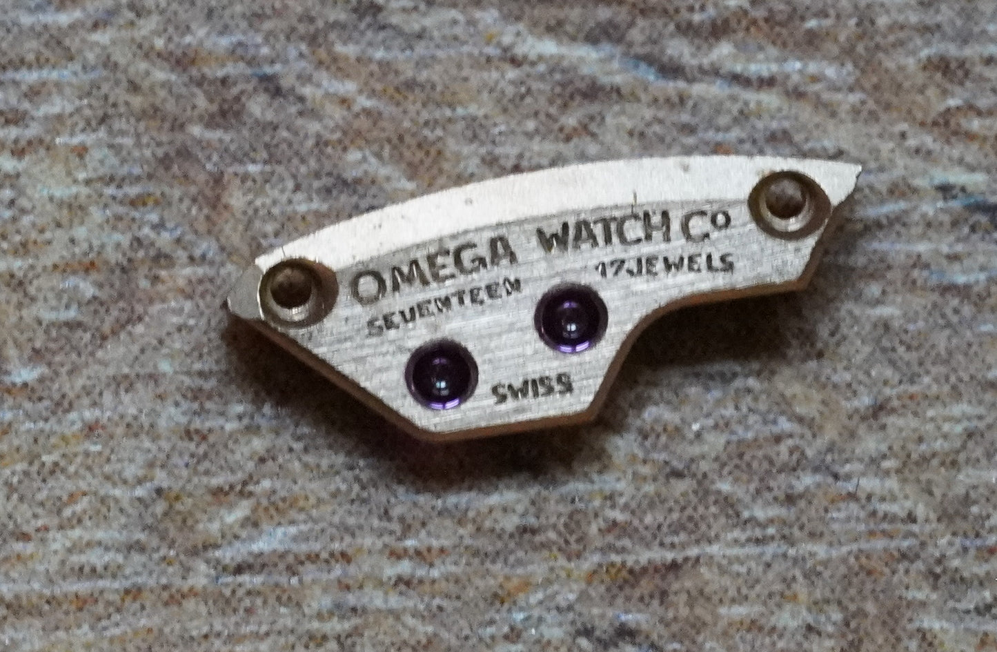 Omega cal 485 part 1003 Train wheel bridge