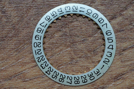 Omega cal 560 part 1500BL Date indicator silver