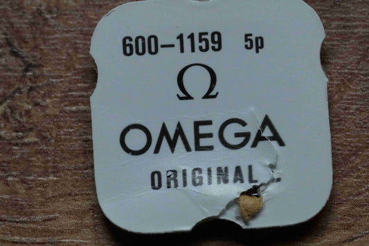Omega cal 600 part 1159 two piece winding stem, movement stem