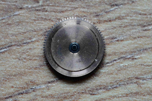 Omega cal 710 part 1200R Barrel with arbor & mainspring brass